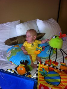 Jacob at his first IAHP visit